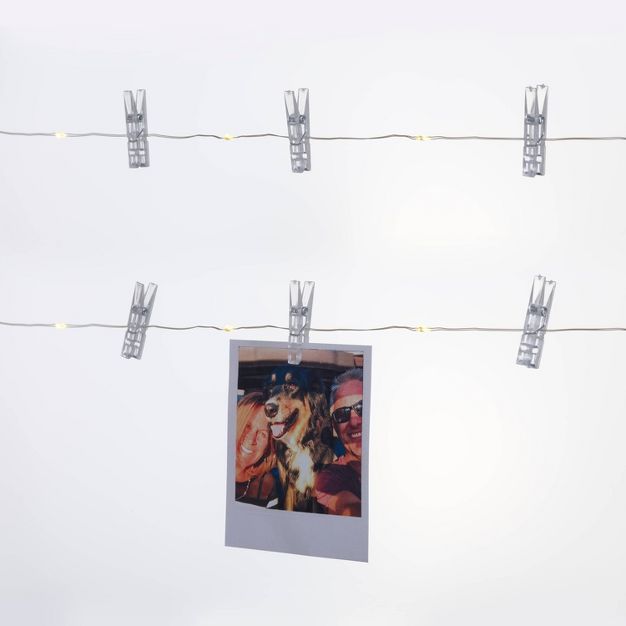 Photo 1 of 
LED Fairy Lights with Metallic Photo Clips - Room Essentials™