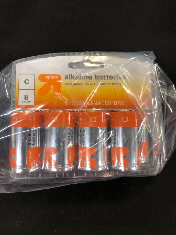 Photo 1 of C Batteries - 8ct - up  up