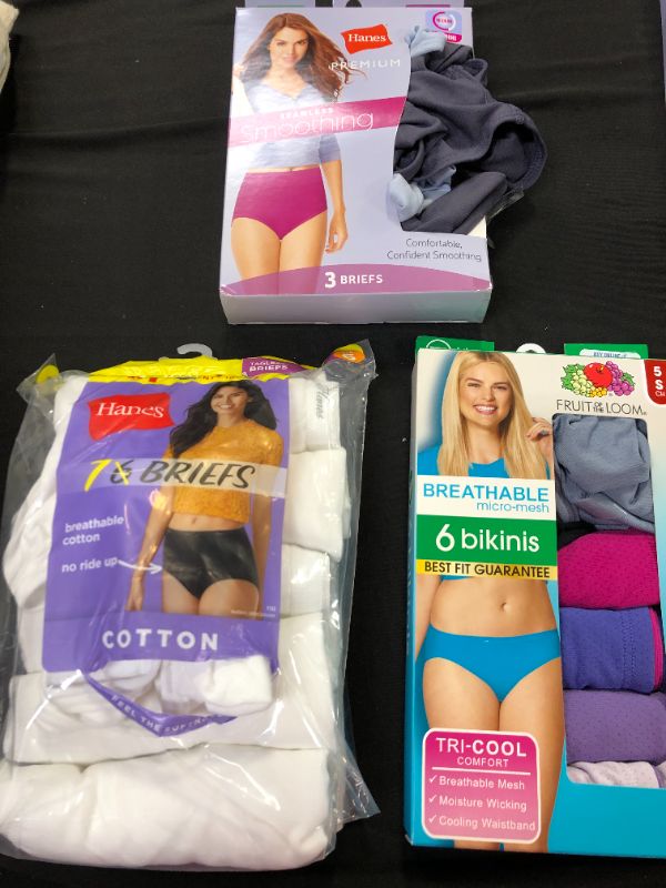 Photo 2 of Womens Underwear Bundle - Various Styles - Various Sizes 4-8