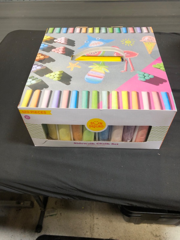 Photo 2 of 120pc Sidewalk Chalk Set - Sun Squad™


