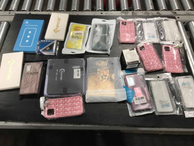 Photo 1 of BUNDLE OF PHONE CASES 