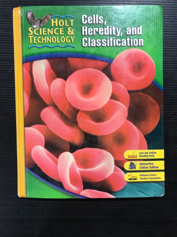 Photo 2 of Holt Science & Technology: Cells, Heredity, and Classification Short Course C
