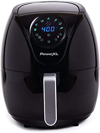 Photo 1 of PowerXL Air Fryer 7 QT Maxx Classic , Extra Hot Air Fry, Cook, Crisp, Broil, Roast, Bake, High Gloss Finish, Black (7 Quart)