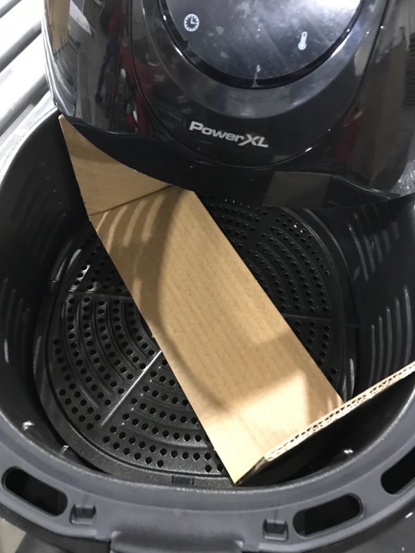 Photo 1 of PowerXL Air Fryer 7 QT Maxx Classic , Extra Hot Air Fry, Cook, Crisp, Broil, Roast, Bake, High Gloss Finish, Black (7 Quart)