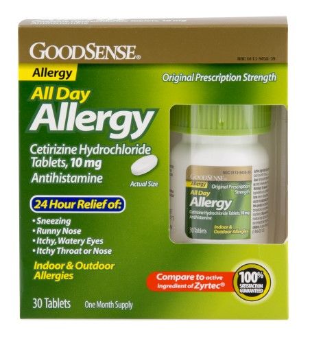 Photo 1 of  best by 12/2022 GoodSense All Day Allergy Relief
