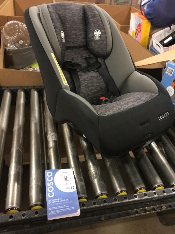 Photo 2 of Cosco Mighty Fit 65 DX Convertible Car Seat (Heather Onyx Gray)
