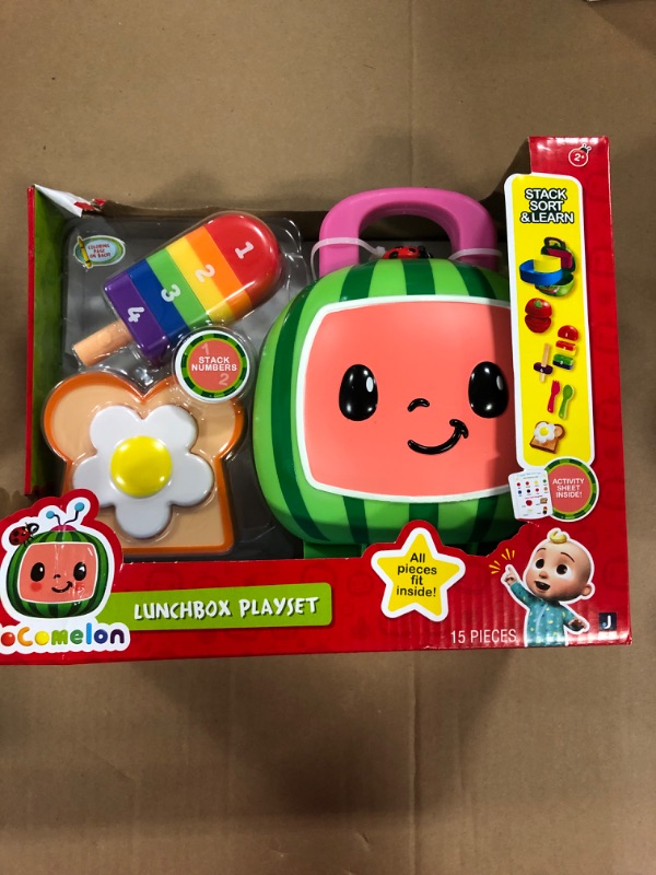 Photo 2 of CoComelon Lunchbox Playset