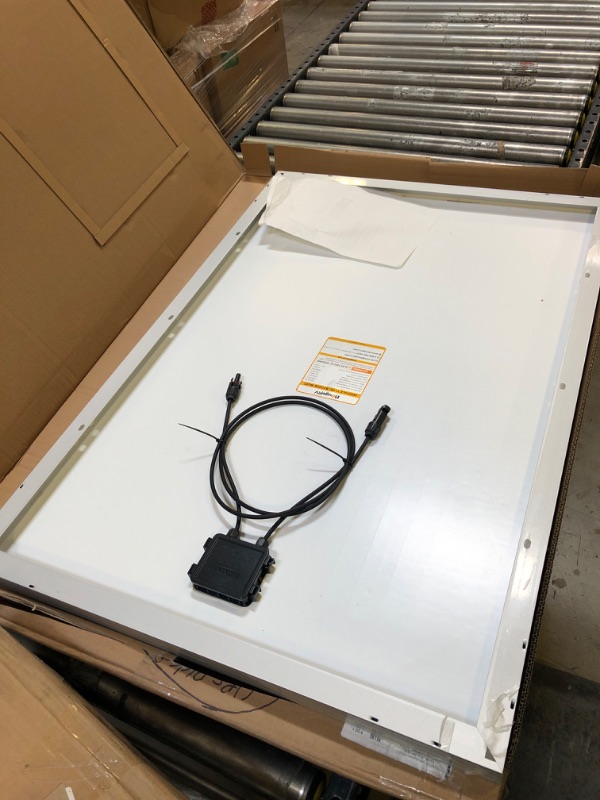 Photo 1 of BougeRV 120 Watts Monocrystalline Solar Panel with Mounting Z Brackets, 12 Volts Mono Solar Cell Charger High Efficiency Module for RV Trailer Boat Off Grid
