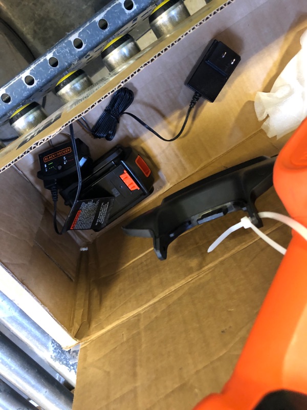 Photo 1 of BLACK+DECKER 20V MAX Cordless Hedge Trimmer with Power Command Powercut, 22-Inch (LHT321FF)
