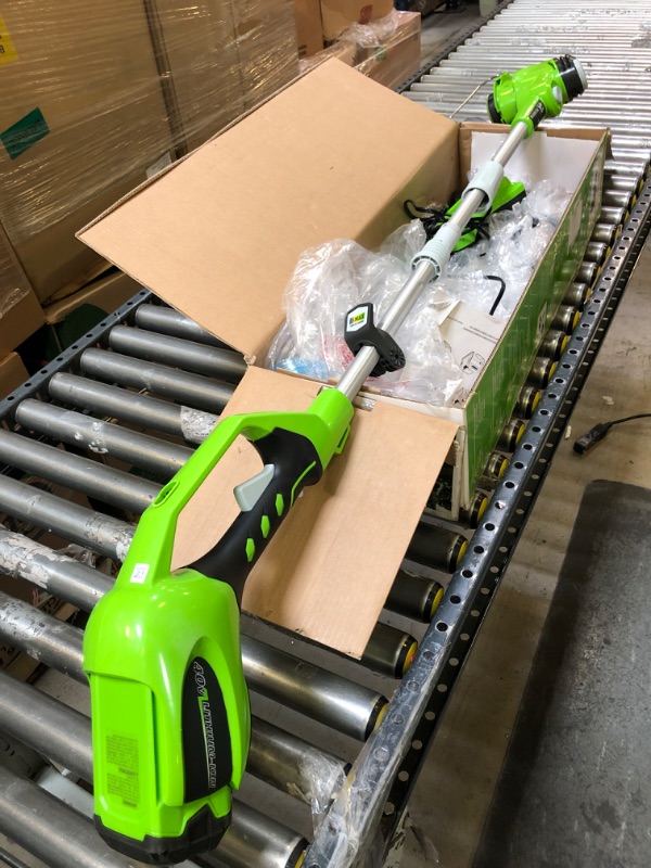 Photo 3 of Greenworks 40V 13" Cordless String Trimmer / Edger, Tool Only
