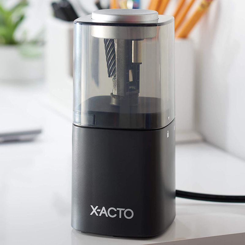Photo 1 of X-ACTO® Powerhouse® Electric Pencil Sharpener, Black
