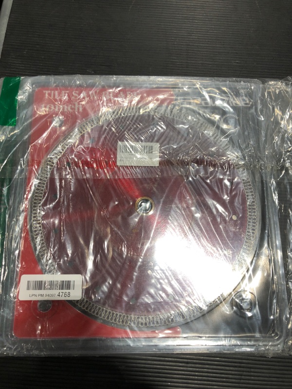 Photo 2 of 10 Inch Diamond Porcelain Cutting Blade (10 inch)
