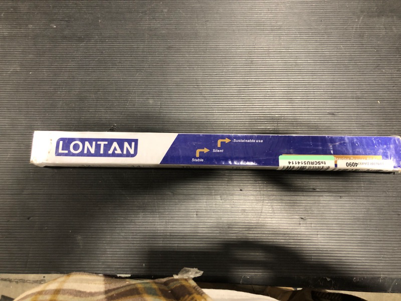 Photo 1 of 1 Pair 22 Inch Side/Rear Mount Soft Close Drawer Slides Full Extension 3 FOLD Drawer Glides - LONTAN 4502S3-22 Drawer Slides Bottom Mount Heavy Duty 100 LB Drawer Runners with Rear Mounting Brackets ** Unopened ** 