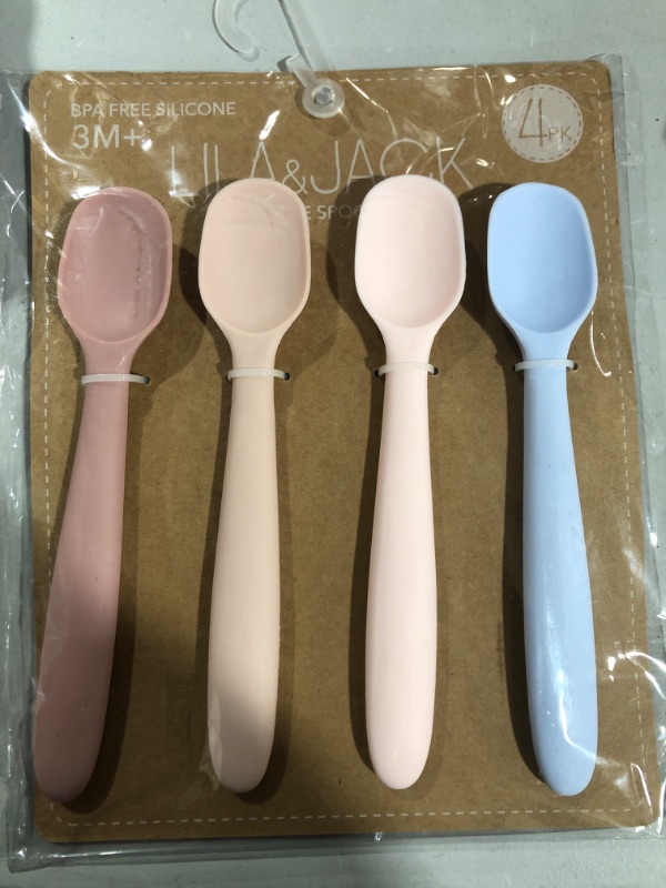 Photo 1 of 4pk BPA Free Silicone Spoons