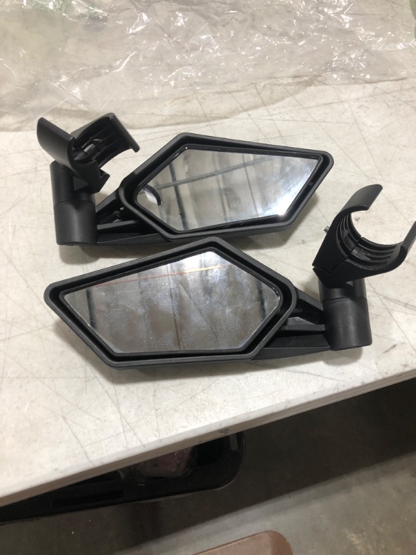 Photo 2 of 2Pcs Racing Side Mirrors Set for X3 & 2017 2018 Black
