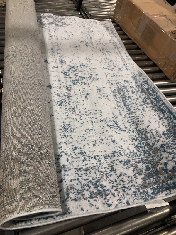 Photo 1 of 5'x8' Light Blue Area Rug 