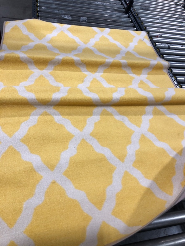 Photo 1 of 58x40 Area Rug Yellow 