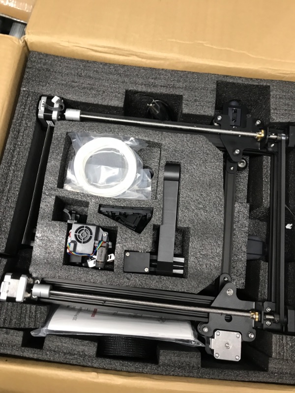 Photo 2 of Creality 3D Printer Ender 3 S1 with CR Touch Auto Leveling, High Precision Z-axis Double Screw, Removable Build Plate, Beginners Professional FDM 3D Printer 8.66"(L) x 8.66"(W) x 10.63"(H)