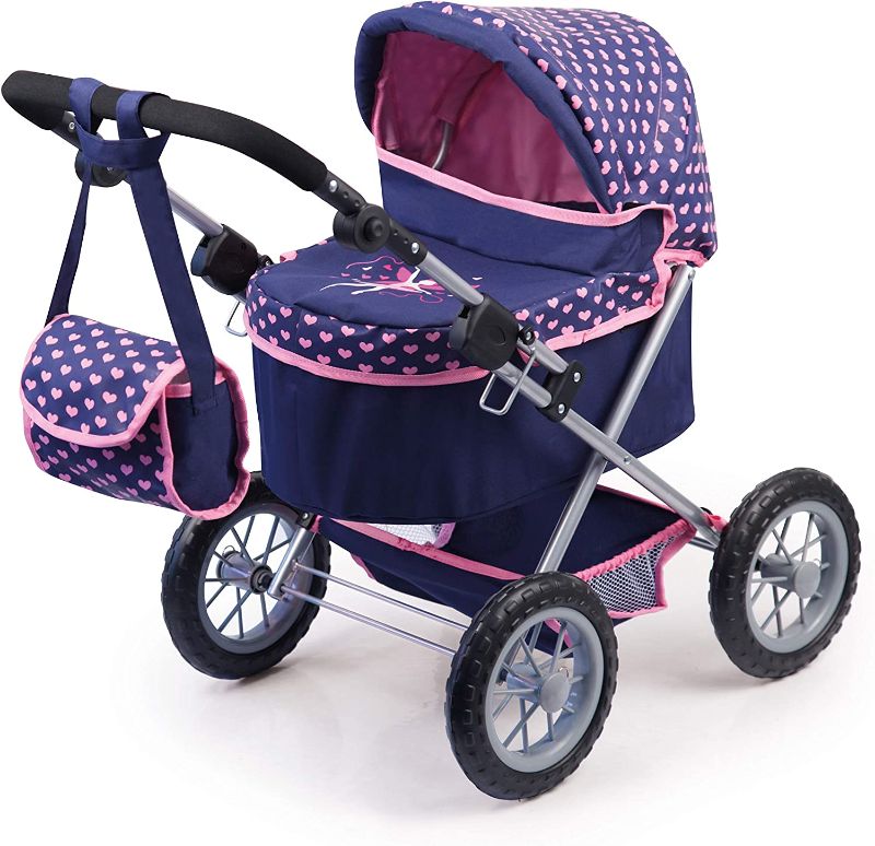 Photo 1 of Bayer Baby Doll Trendy Pram Purple
26.37 x 16.14 x 26.77 inches
