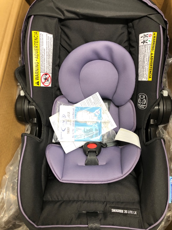 Photo 2 of Graco SnugRide 35 Lite LX Infant Car Seat - Hailey