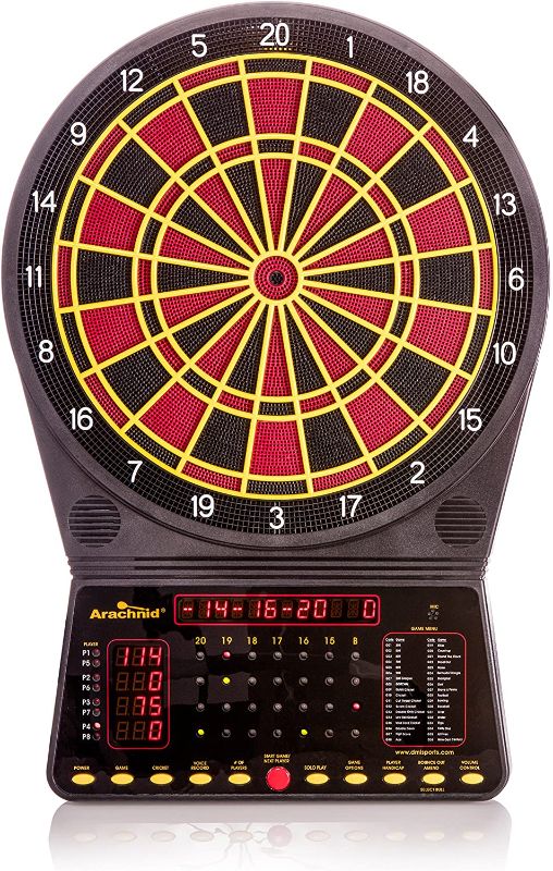Photo 1 of Arachnid Cricket Pro 300 Soft-Tip Electronic Dartboard Game Features 36 Games with 175 Options
