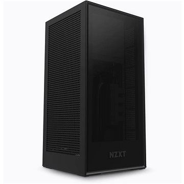 Photo 1 of NZXT H1 CA-H16WR-B1-US Matte Black SGCC Steel / Tempered Glass Mini-ITX Computer Case with 650W SFX-L 80Plus Gold Fully Modular Power Supply 
