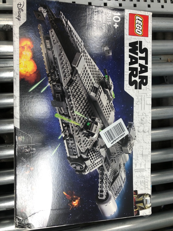 Photo 3 of LEGO Star Wars: The Mandalorian Imperial Light Cruiser 75315 Awesome Toy Building Kit for Kids, Featuring 5 Minifigures; New 2021 (1,336 Pieces) Frustration-Free Packaging