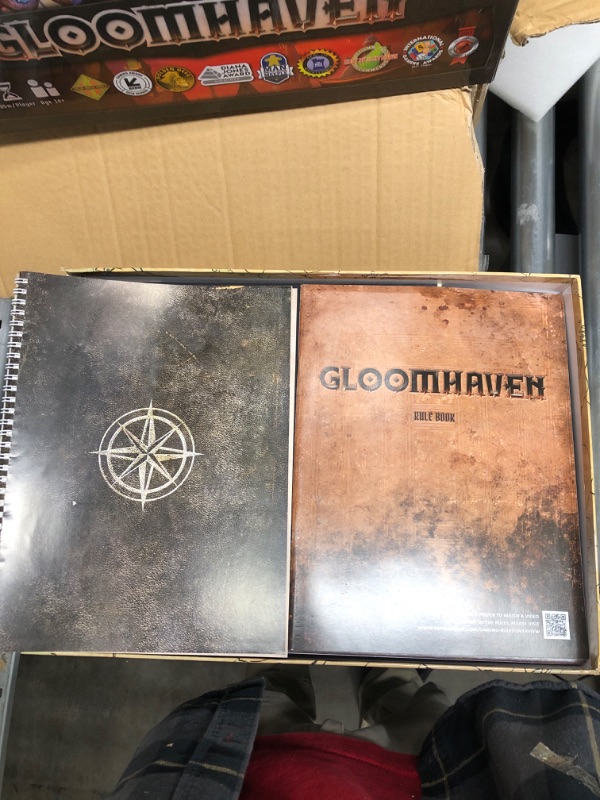 Photo 2 of Cephalofair Games: Gloomhaven, Award-Winning Strategy Board Game, For 1 to 4 Players, 60 to 120 Minute Play Time, For Ages 14 and up