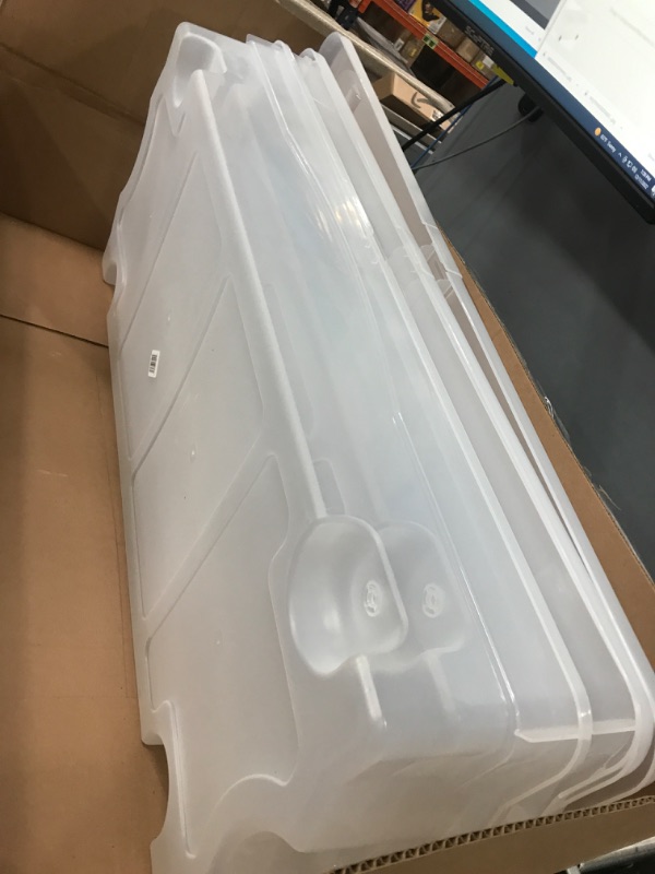 Photo 2 of 3 pack - UNITED SOLUTIONS RMUB170000 Wheeled Storage Box
