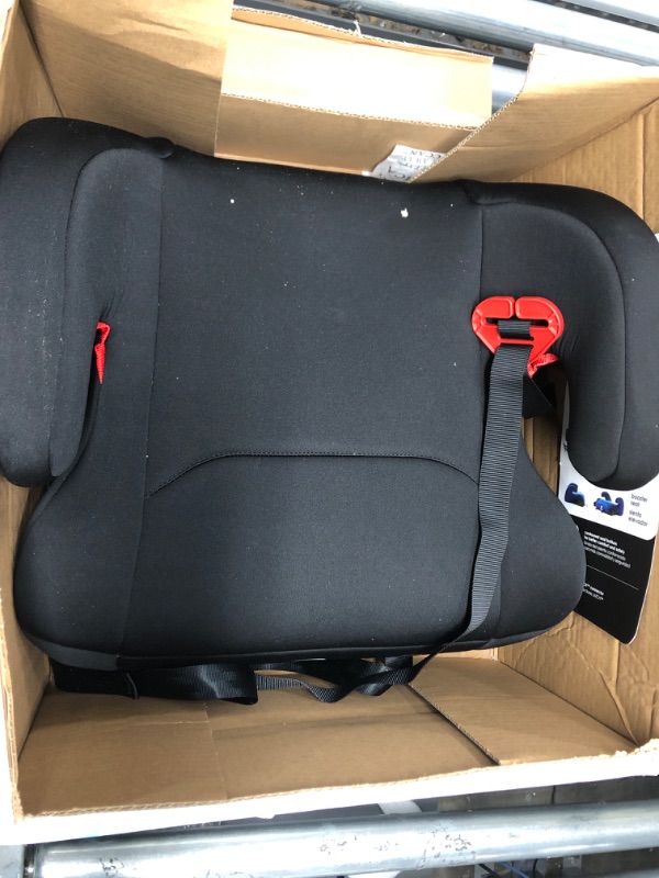 Photo 2 of Diono Solana 2 XL, Dual Latch Connectors, Lightweight Backless Belt-Positioning Booster Car Seat, 8 Years 1 Booster Seat, Black 2019 LATCH Connect Single Black