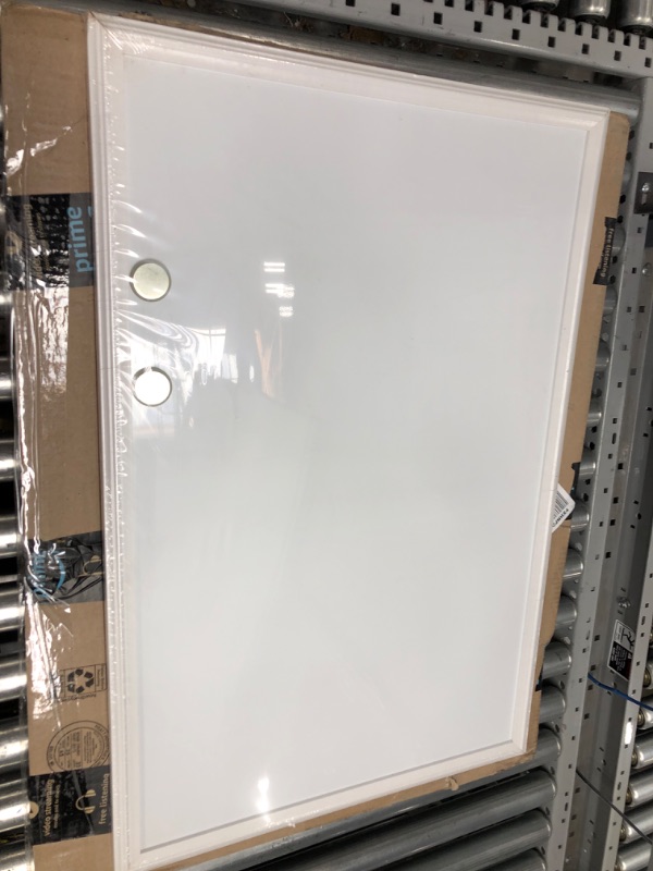 Photo 2 of U Brands Magnetic Dry Erase Board, 20 x 30 Inches, White Wood Frame (2071U00-01) 20'' x 30''