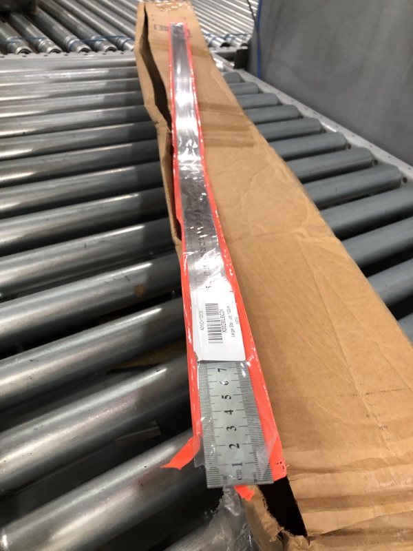 Photo 2 of Large Stainless Steel Ruler Rule Measuring Measure Straight Edge 1 Metre Meter 40" 100cm