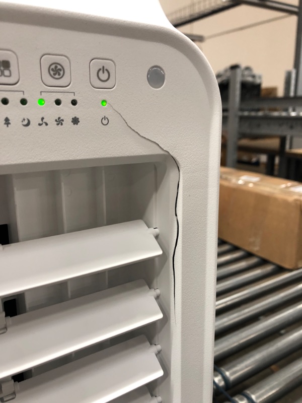 Photo 1 of DAMAGED: Frigidaire 2-in-1 Personal Evaporative Air Cooler and Fan | 250 CFM’s | portable Swap Cooler with 3 Fan Speeds | Air Filter with Removable Water Tank 250 CFM 100 sq. ft.