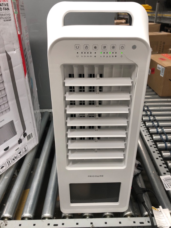 Photo 1 of DAMAGED: Frigidaire 2-in-1 Personal Evaporative Air Cooler and Fan | 250 CFM’s | portable Swap Cooler with 3 Fan Speeds | Air Filter with Removable Water Tank 250 CFM 100 sq. ft.