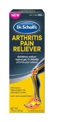 Photo 1 of 2 PACK: Dr. Scholl’s Arthritis Pain Reliever, Medicated Gel for Pain, 50 g
