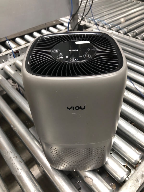 Photo 2 of See Notes*** YIOU Air Purifier for Home Large Room Up to 547ft²,H13 True HEPA Filter for Allergies Pets Smokers,24db Smart Air Filter Block Most Pet Dander Pollen Smoke,Available for California,Grey