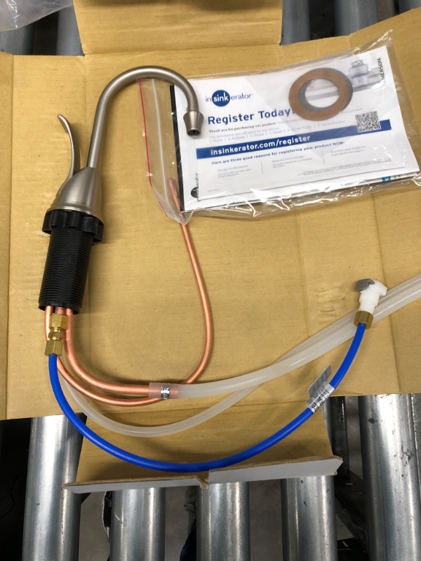 Photo 4 of (SELLING PARTS) InSinkErator H-Wave-SN Involve Wave Instant Hot Water Dispenser System with Stainless Steel Tank, Satin Nickel Satin Nickel Hot Only