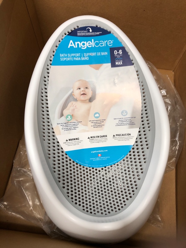 Photo 2 of Angelcare Baby Bath Support, Grey
