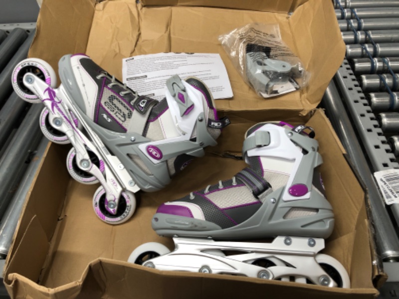 Photo 2 of Roller Derby Aerio Women's Inline Skates size:8 Purple