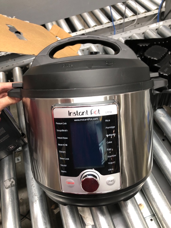 Photo 3 of (PARTS ONLY) Instant Pot Ultra, 10-in-1 Pressure Cooker, Slow Cooker, Rice Cooker, Yogurt Maker, Cake Maker, Egg Cooker, Sauté, and more, Includes App With Over 800 Recipes, Stainless Steel, 6 Quart 6QT Ultra