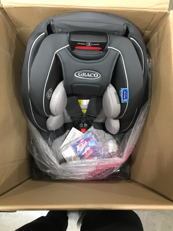 Photo 2 of Graco Slimfit 3 in 1 Car Seat | Slim & Comfy Design Saves Space in Your Back Seat, Redmond SlimFit Redmond