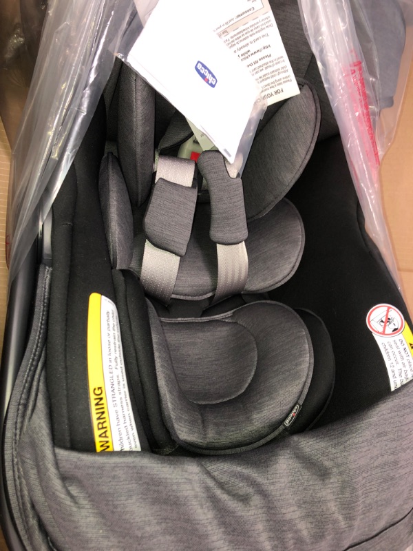 Photo 2 of Chicco KeyFit 35 ClearTex Infant Car Seat - Shadow | Black With ClearTex® No Chemicals Shadow/Black