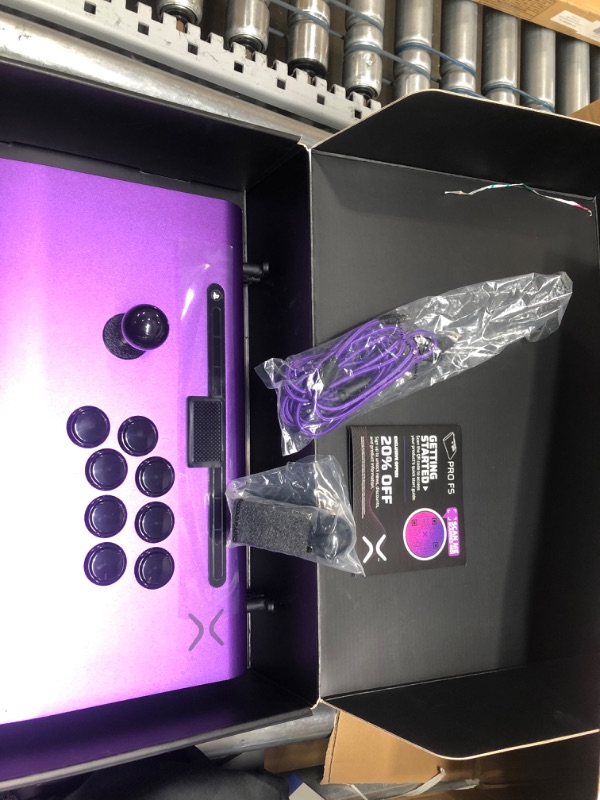 Photo 4 of Victrix by PDP Pro FS Arcade Fight Stick for PlayStation 5 - Purple
