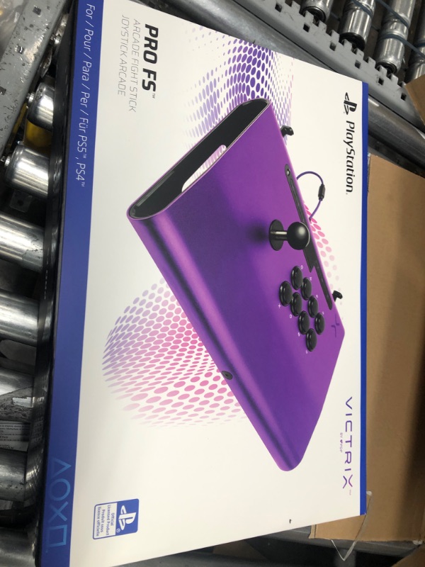 Photo 2 of Victrix by PDP Pro FS Arcade Fight Stick for PlayStation 5 - Purple
