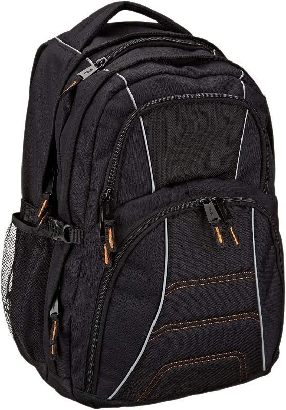 Photo 1 of Amazon Basics Laptop Backpack - Fits Up to 17-Inch Laptops
