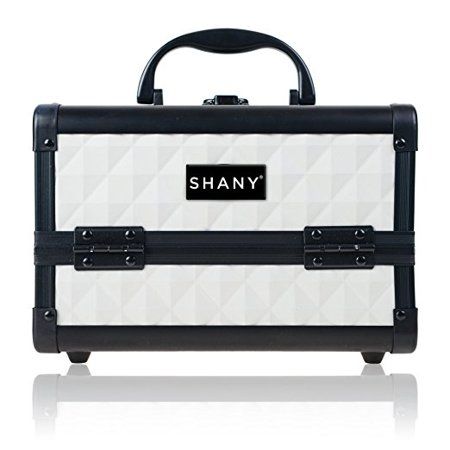 Photo 1 of SHANY Mini Makeup Train Case With Mirror - Twilit
