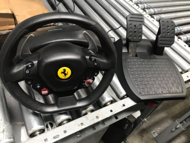 Photo 1 of Thrustmaster T80 Ferrari 488 GTB with Pedals (PS5,PS4,PC)
