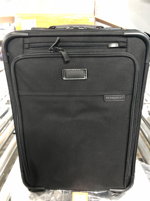 Photo 2 of Briggs & Riley Spinners, Black, 22-inch Baseline Essential Carry-On Black 22-inch Baseline Essential Carry-On