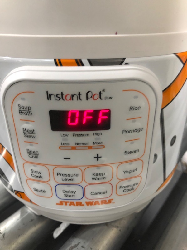 Photo 1 of Star Wars Instant Pot Duo Mini 3-quart Pressure Cooker, BB-8 120V
