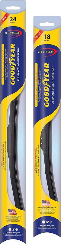 Photo 1 of Goodyear Assurance WeatherReady Wiper Blades, 24 Inch & 18 Inch Set
